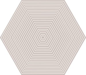 Dekor ścienny Cielo e Terra Beige Geometry 1 MAT 22,1x19,2x0,6 Gat