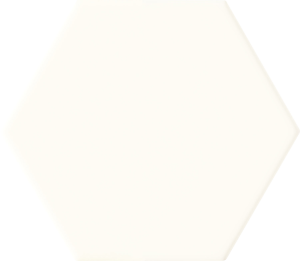 Фаянсова плочка за баня Burano Hex White 12.5x11