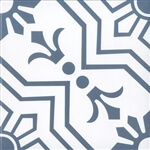 Samos Blue Matte 20x20