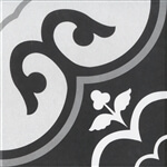 Viola Black Matte 20x20