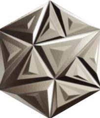 Дизайнерски плочки Yara Silver 28.5x33