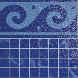 Гранитогрес-Egeo-Olas-Cobalto-33.3x33.3