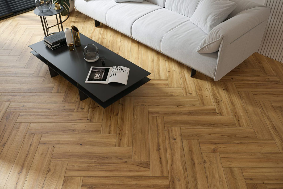 Плочки дървена имитация