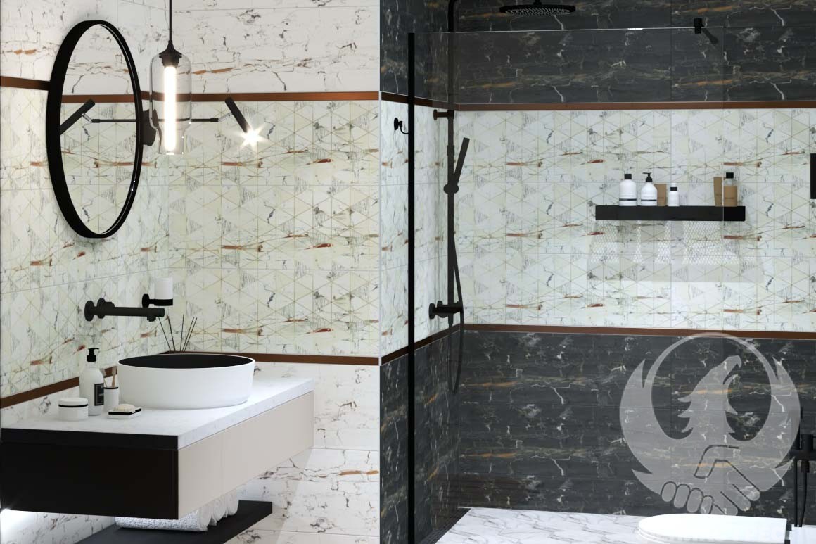 Leonardo 30x90 серия плочки за баня