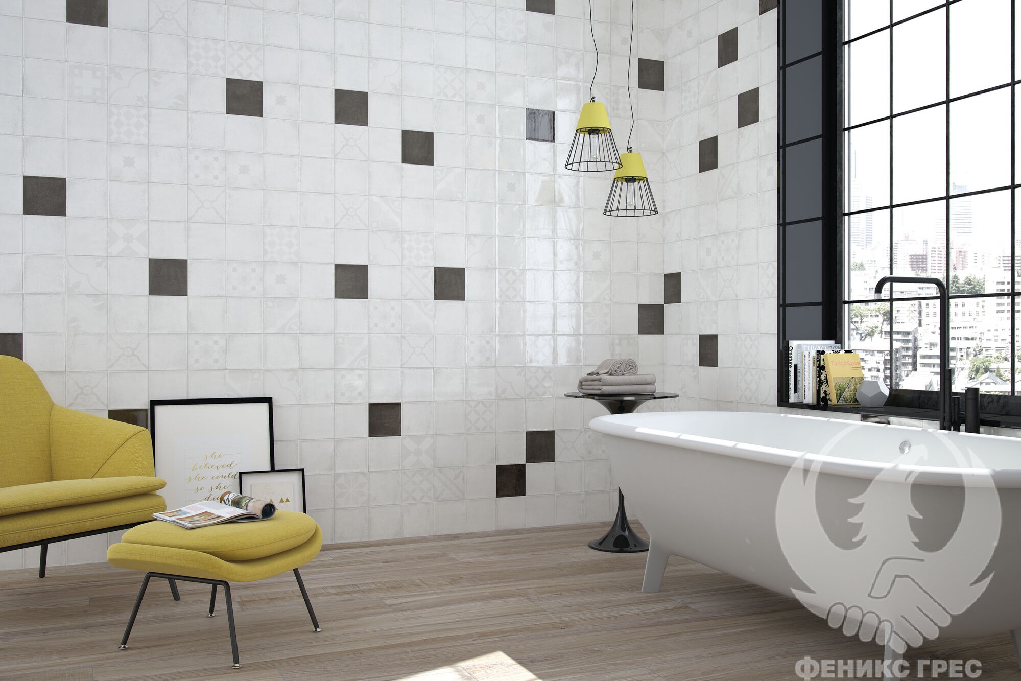 Alchimia 15x15 - премиум фаянс за интериор