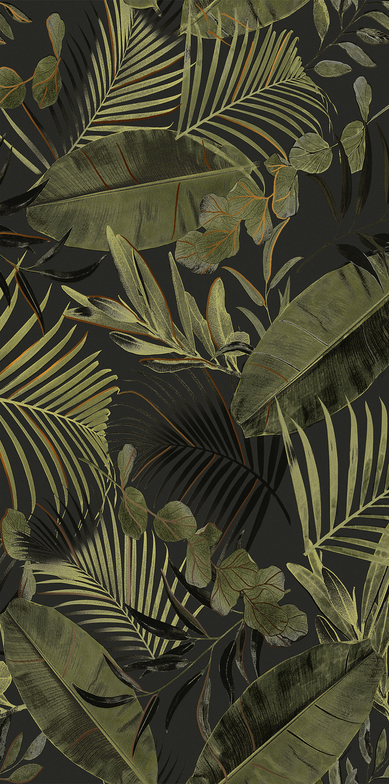 Гранитогрес с тропически мотиви