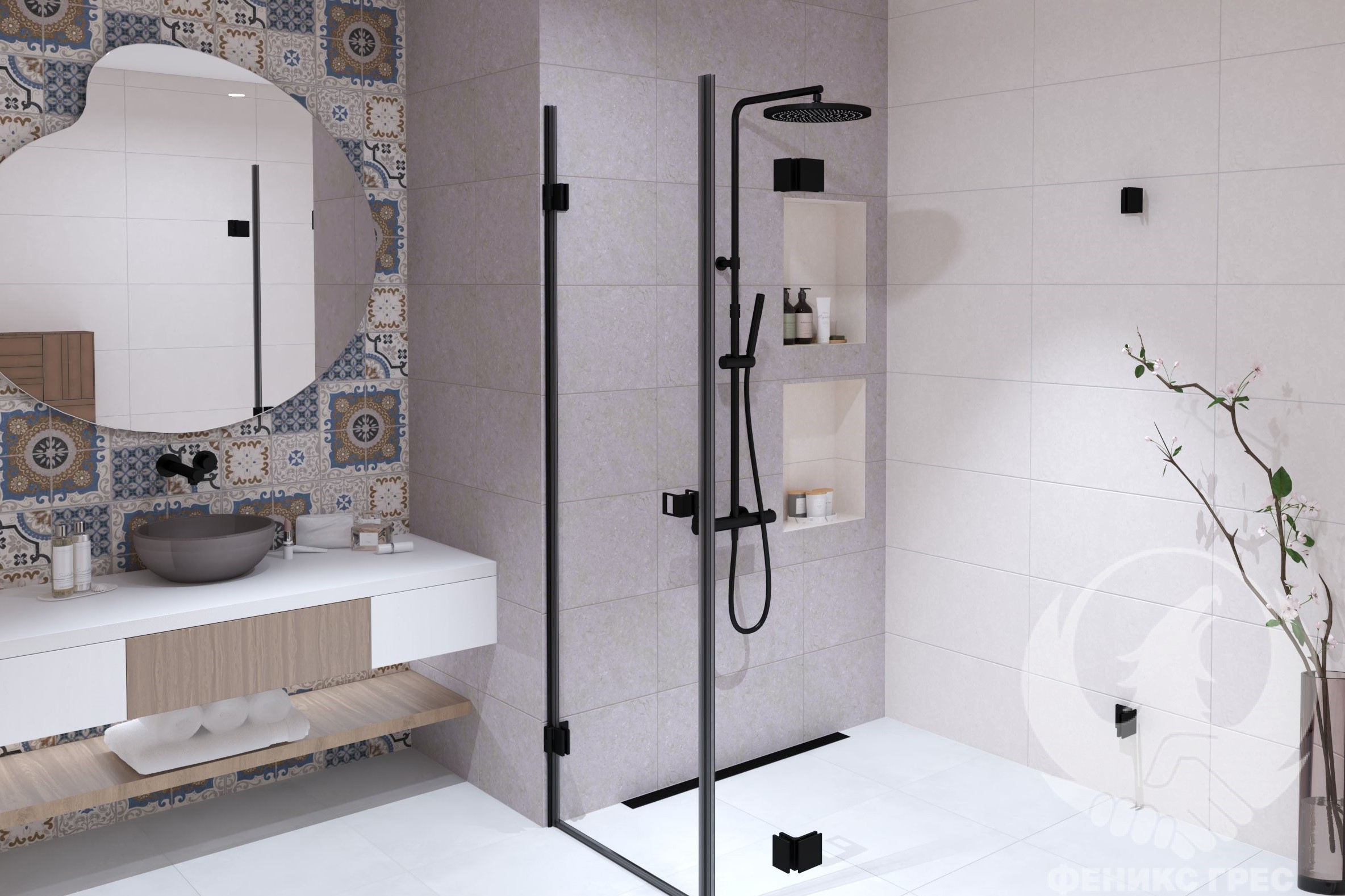 Dual 30x60 серия плочки за баня