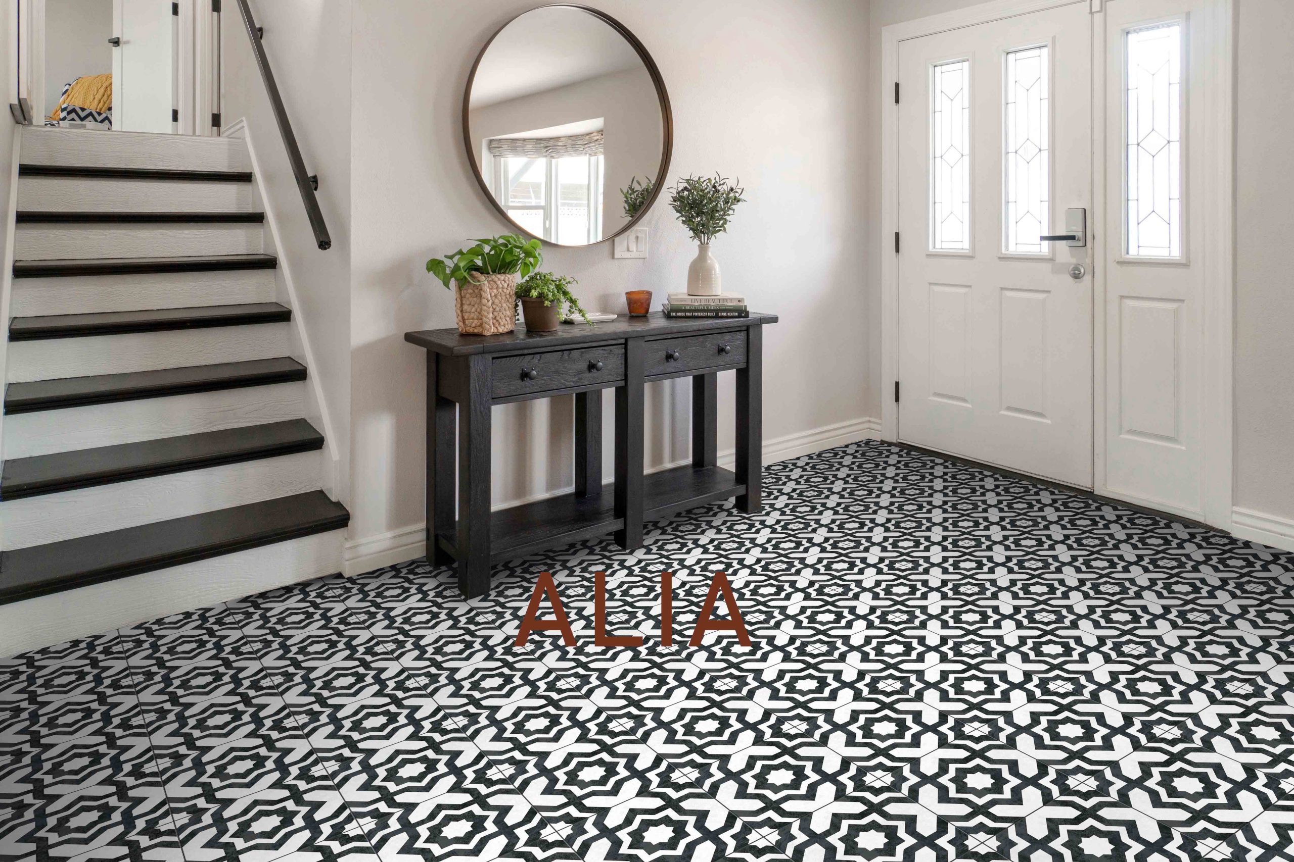 Alia 33×33 гранитогрес – ретро/винтидж с матов финиш