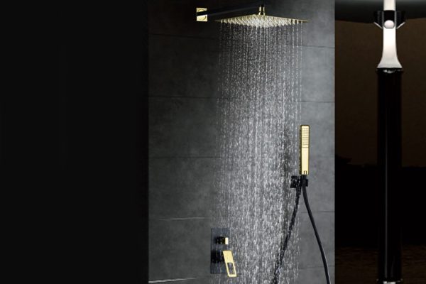 Conjunto_de_ducha_monomando_empotrado_negro_oro_serie_Suecia